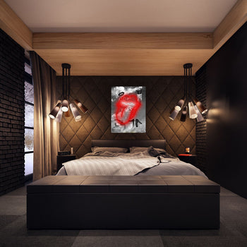 Rolling Stones - Neon x Art Sign