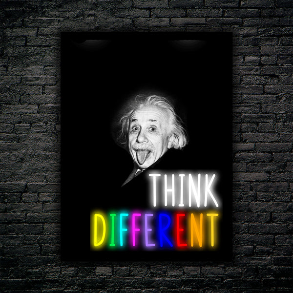 Think Different - Neon x Art Sign