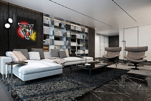 Tiger Strike - Neon x Art Sign