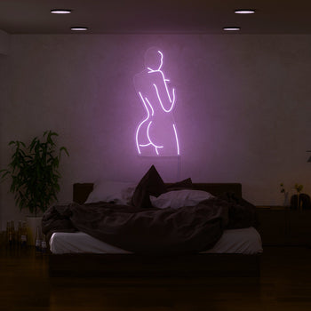 Body Lines Aesethetic Neon Sign