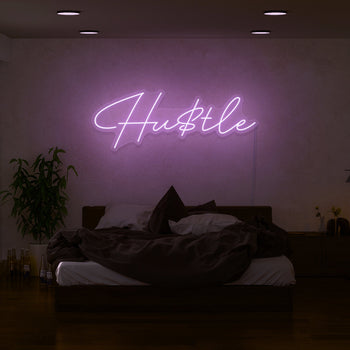Hu$tle Neon Sign
