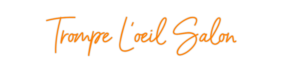 Custom Neon: Trompe L'oeil...