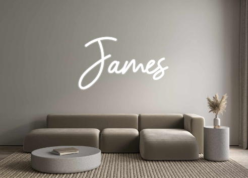 Custom Neon: James