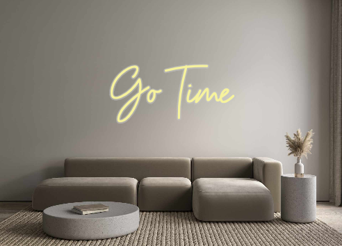 Custom Neon: Go Time