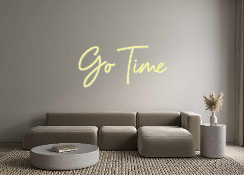 Custom Neon: Go Time