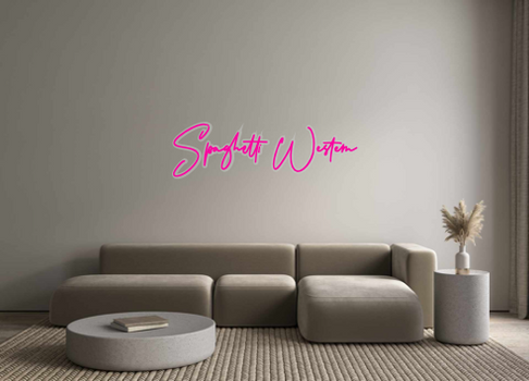 Custom Neon: Spaghetti Wes...