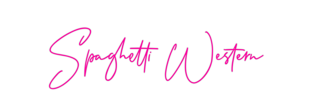 Custom Neon: Spaghetti Wes...