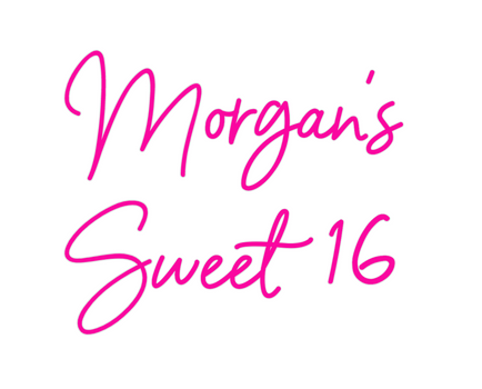 Custom Neon: Morgan's 
Swe...