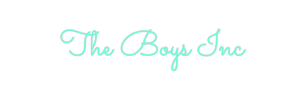 Custom Neon: The Boys Inc