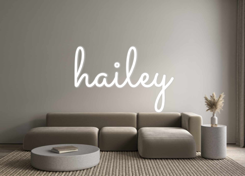 Custom Neon: hailey