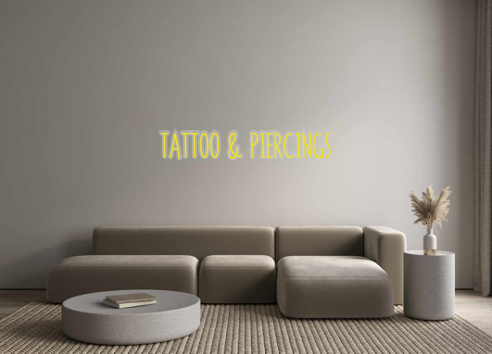 Custom Neon: TATTOO & PIER...