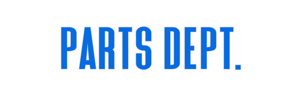Custom Neon: Parts Dept.