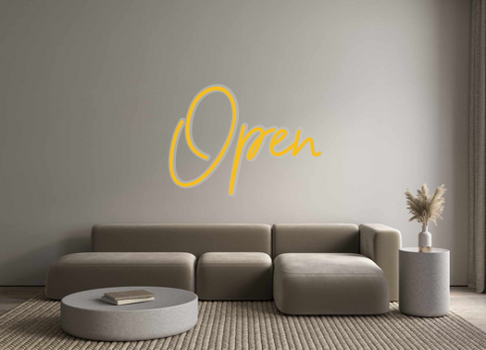 Custom Neon: Open