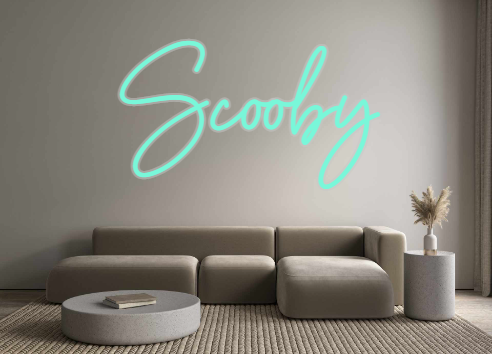 Custom Neon: Scooby