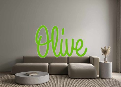 Custom Neon: Olive