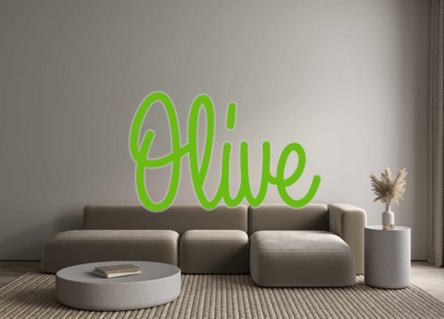 Custom Neon: Olive