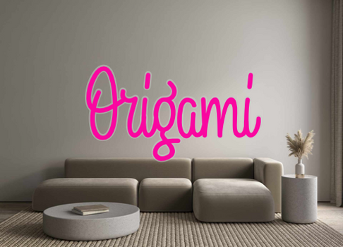 Custom Neon: Origami