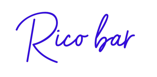 Custom Neon: Rico bar