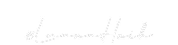 Custom Neon: @LuanaHrih