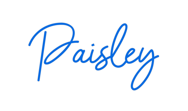 Custom Neon: Paisley