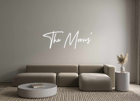 Custom Neon: The Morris'