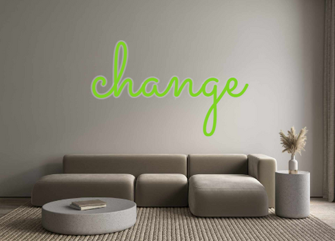 Custom Neon: change