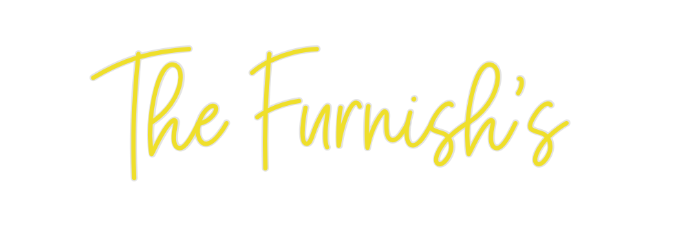 Custom Neon: The Furnish’s