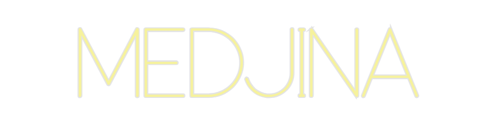 Custom Neon: MEDJINA