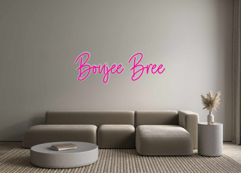 Custom Neon: Boujee Bree