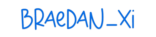 Custom Neon: Braedan_XI