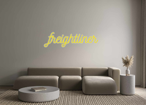 Custom Neon: freightliner