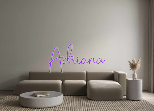 Custom Neon: Adriana