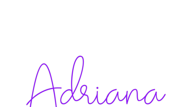 Custom Neon: Adriana