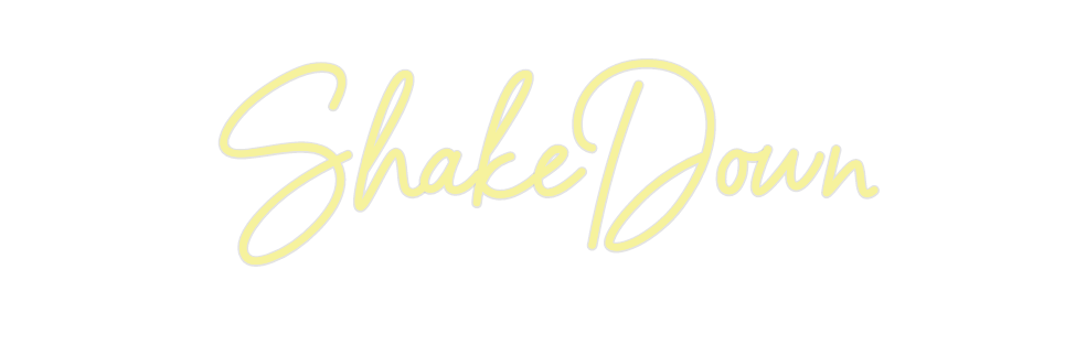Custom Neon: ShakeDown