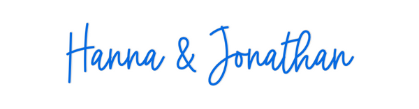 Custom Neon: Hanna & Jonat...