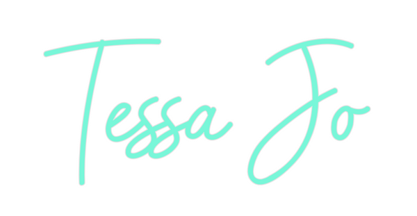 Custom Neon: Tessa Jo