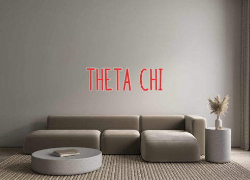 Custom Neon: theta chi