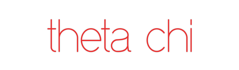 Custom Neon: theta chi