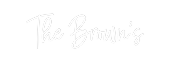 Custom Neon: The Brown’s