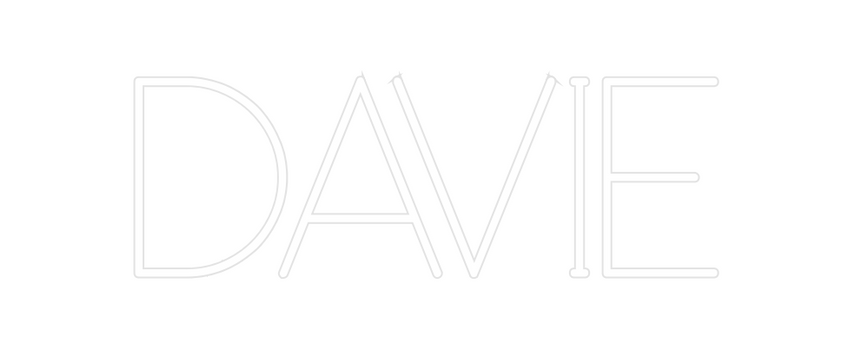 Custom Neon: DAVIE