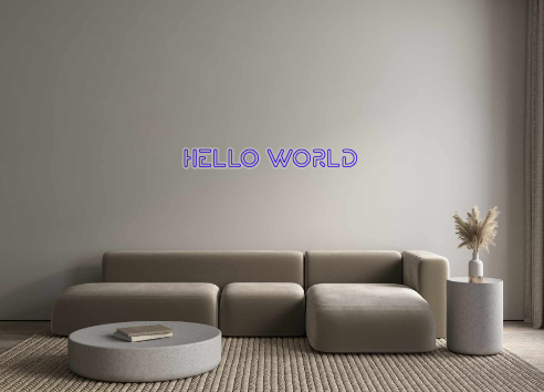 Custom Neon: Hello world