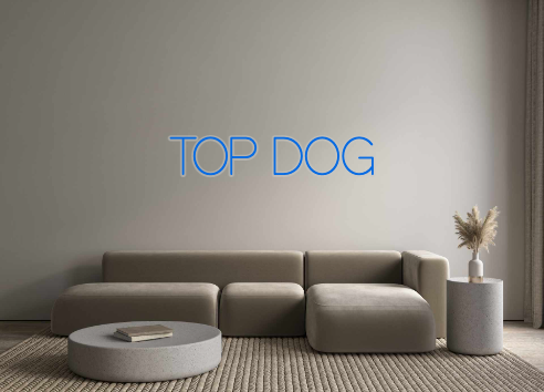 Custom Neon: TOP DOG