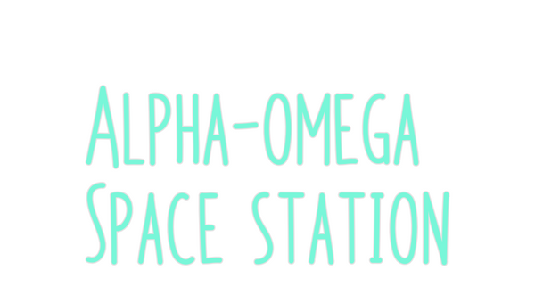 Custom Neon: Alpha-omega
S...
