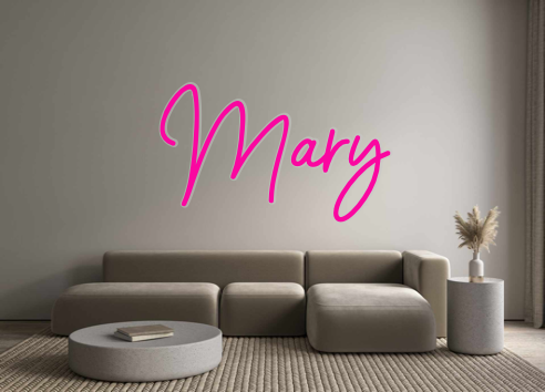 Custom Neon: Mary