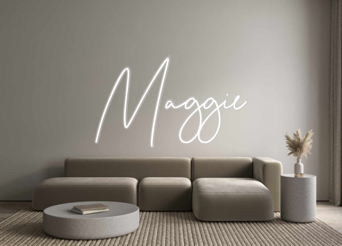 Custom Neon: Maggie