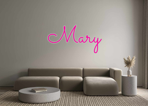 Custom Neon: Mary