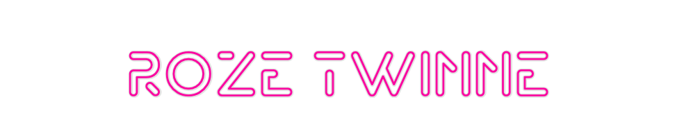 Custom Neon: Roze Twinne