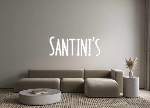 Custom Neon: Santini's