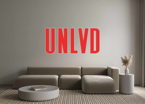 Custom Neon: Unlvd