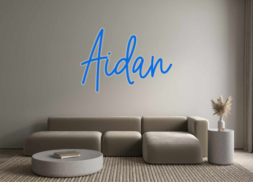 Custom Neon: Aidan